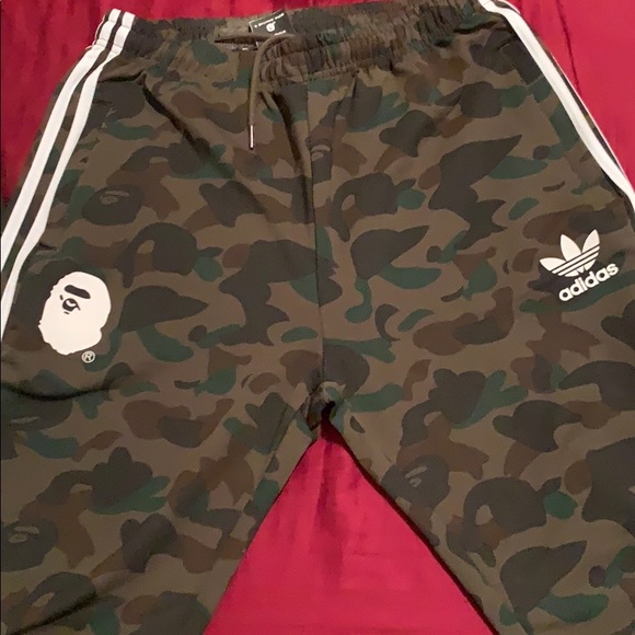 Adidas tracksuit green camouflage bape - Picture 4 of 5